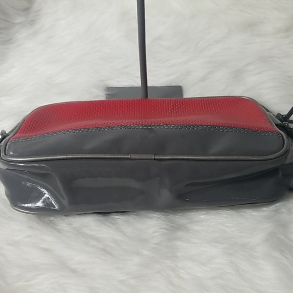 MISHAL KATZ SHOULDER BAG RED AND GRAY - Picture 3 of 8